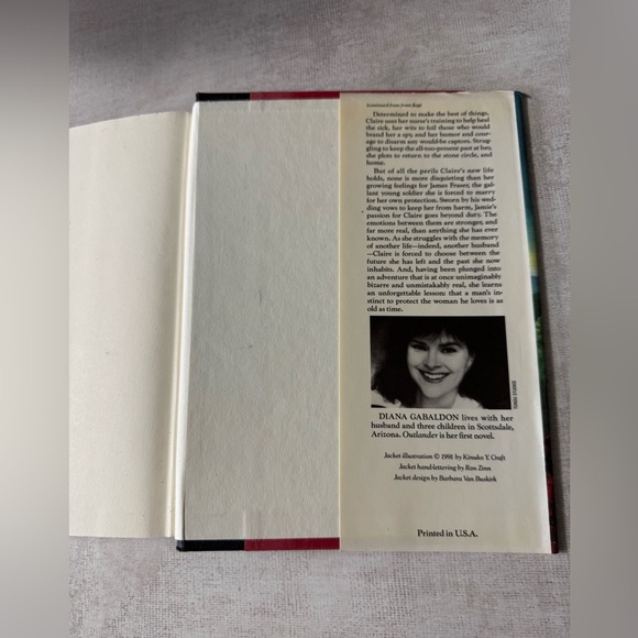 RARE ORIGINAL COVER EDITION OUTLANDER BOOK - Picture 9 of 9